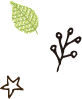 葉のイラスト